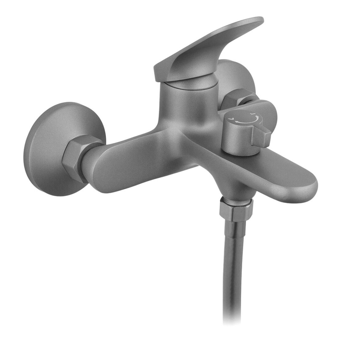 Змішувач для ванни KRM Linz-GRN060 PVD Black KRONER