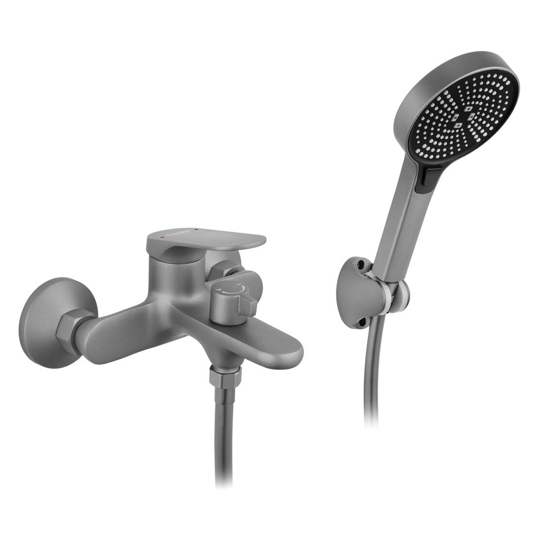 Змішувач для ванни KRM Linz-GRN060 PVD Black KRONER