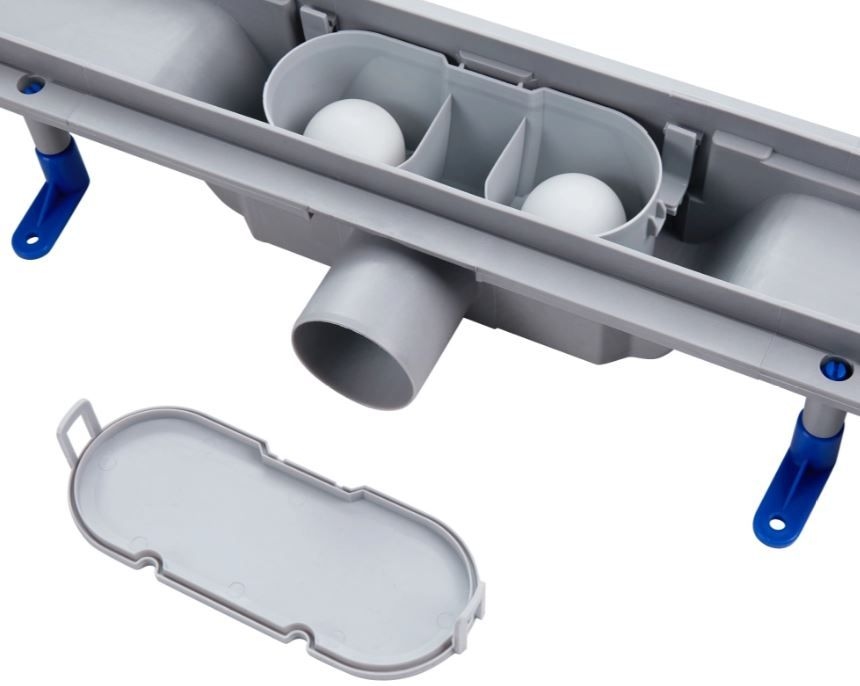Душовий трап DRY FB304-600 60см Хром QTAP