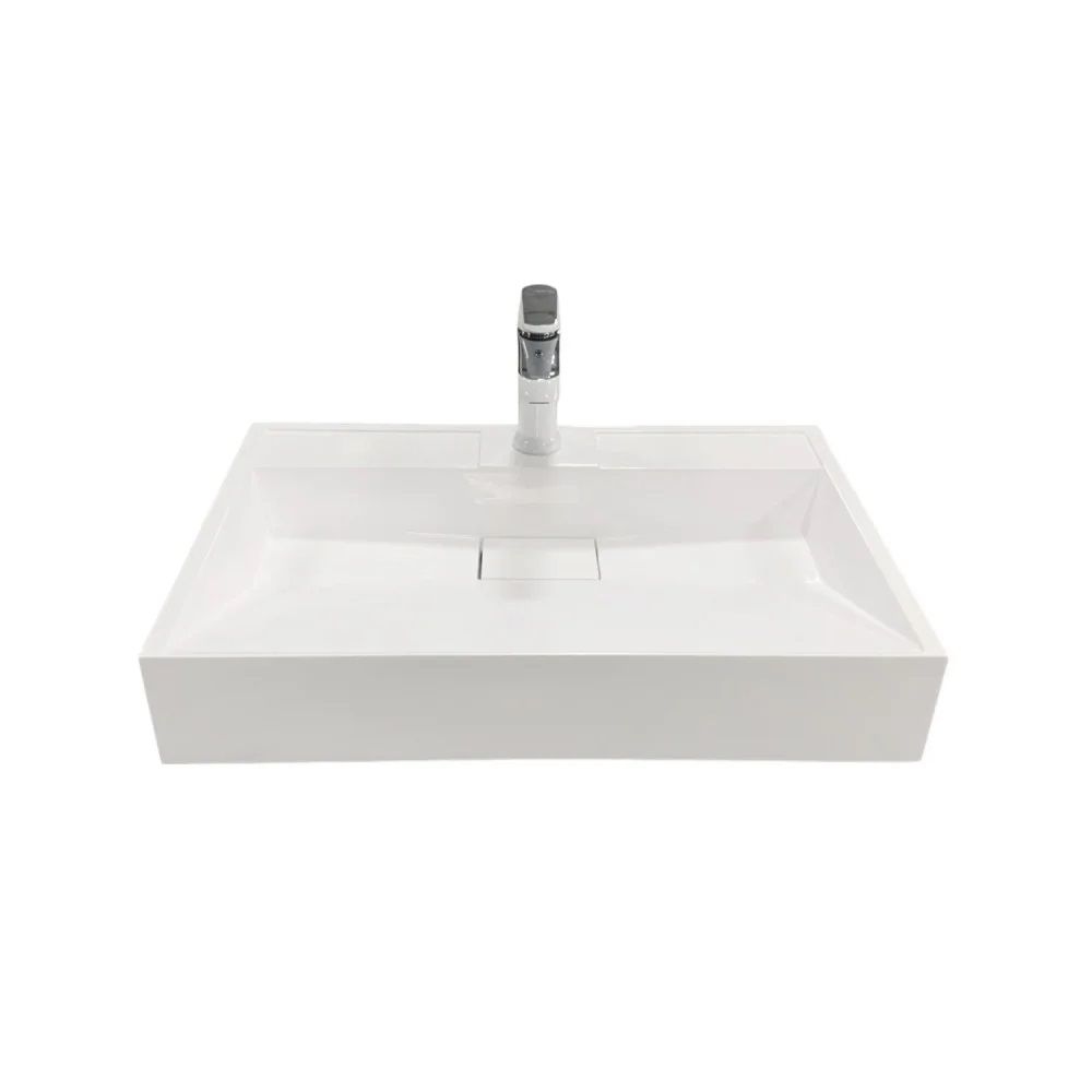 Раковина накладна VISION 50 (500*380*110) White ADAMANT