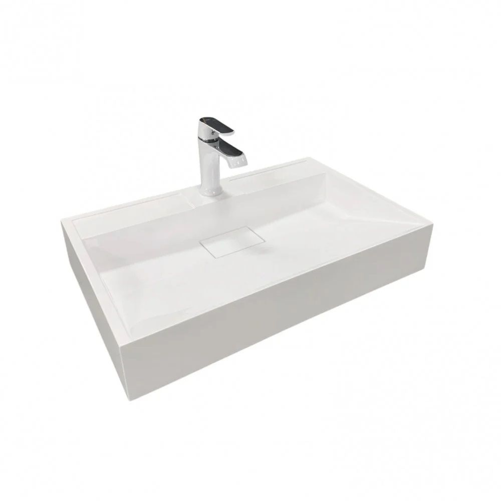 Раковина накладна VISION 50 (500*380*110) White ADAMANT