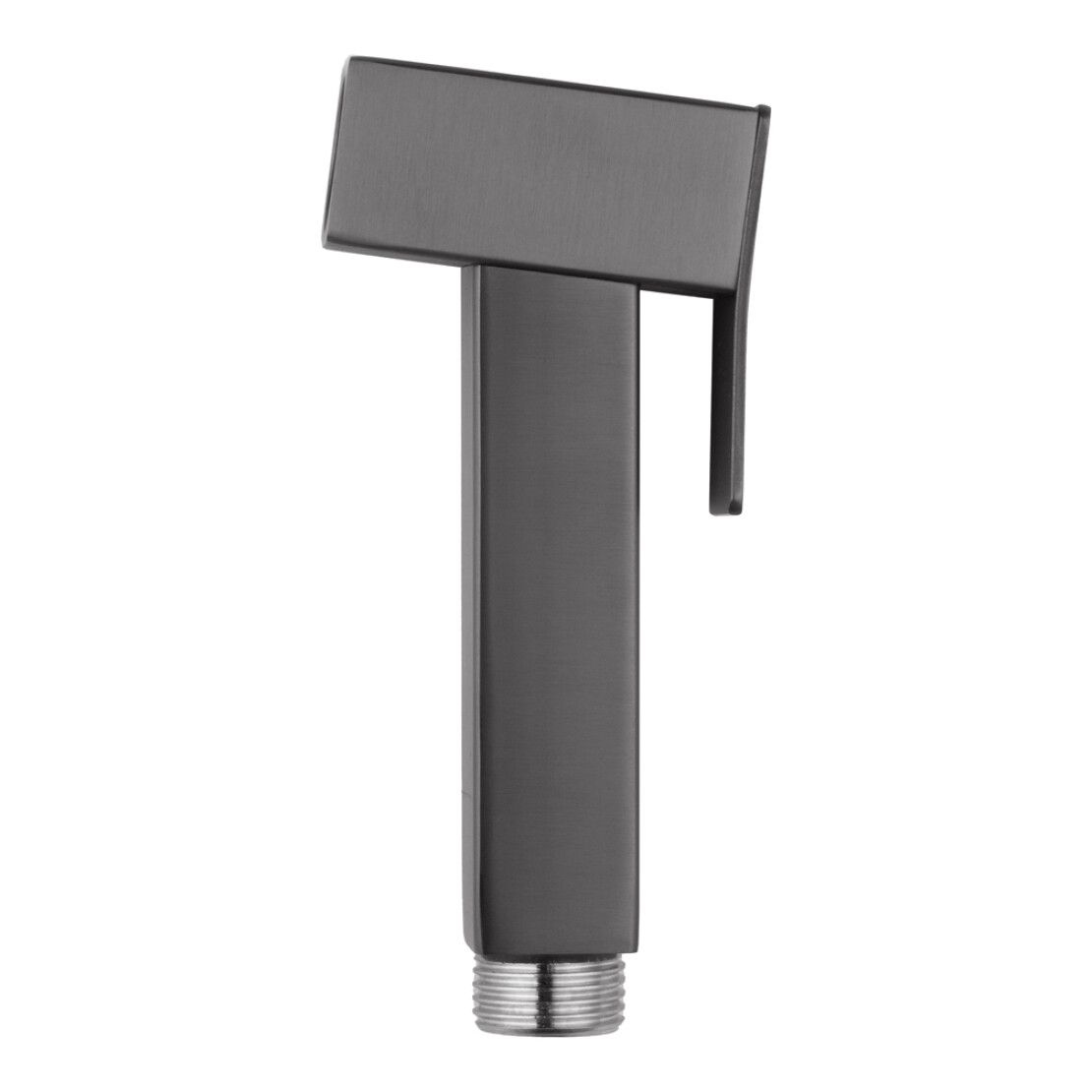 Змішувач з гігієнічним душем KRP Edelstahl Kubus-PVD052 PVD Black KRONER