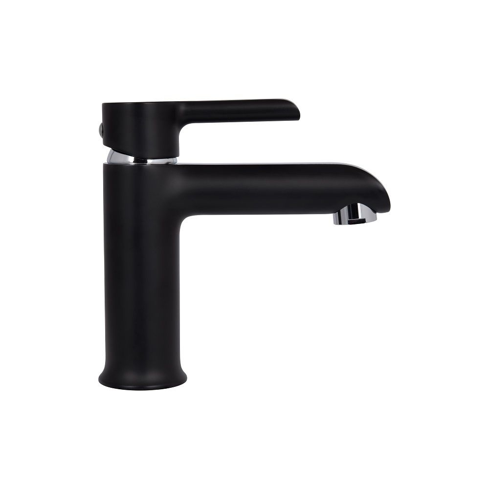 Змішувач для раковини Grand QTGRABCR001F Black Чорний\хром QTAP