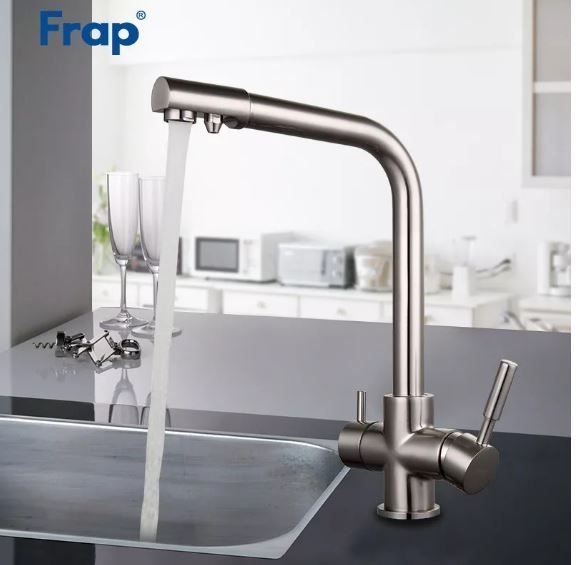 Змішувач для кухні під Осмос F4352-5 Satin FRAP