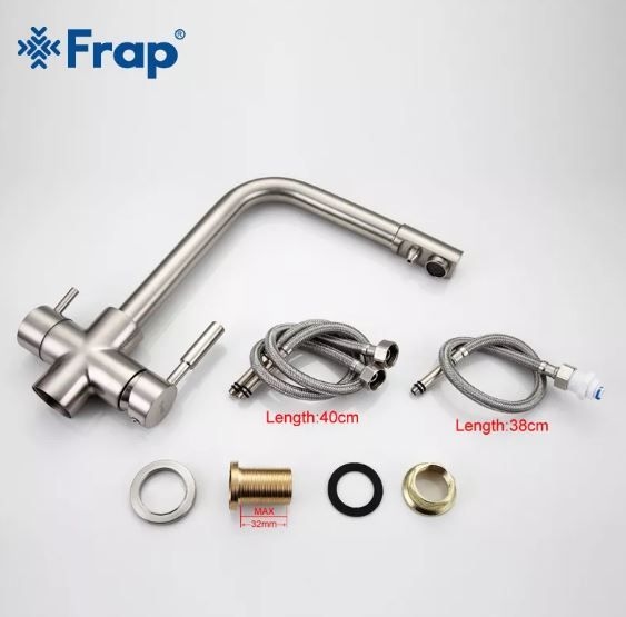 Змішувач для кухні під Осмос F4352-5 Satin FRAP