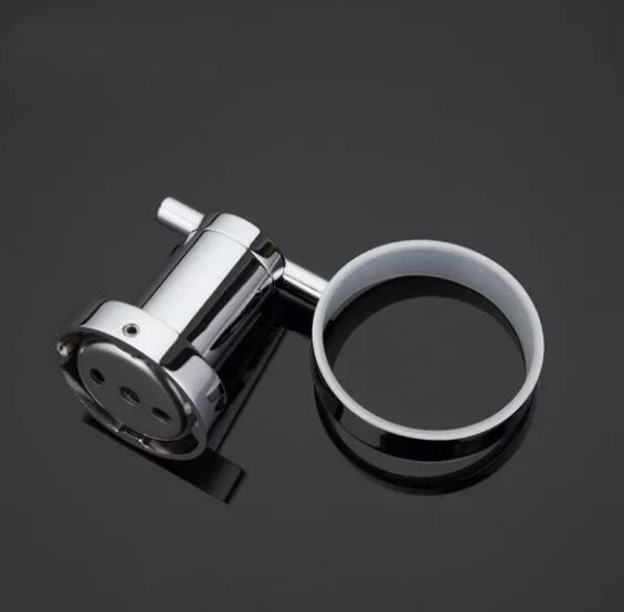 Склянка G1806 скло з утримувачем Хром GAPPO