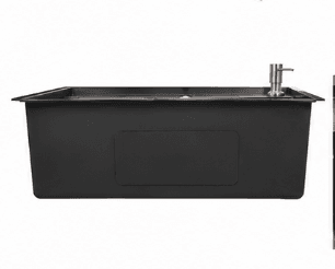 Мийка кухонна Handmade 7050 (3.0\0.8) PVD Black Decor AQUATOK