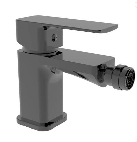 Змішувач для біде KUBUS 002 GRAPHITE PVD Black HAIBA