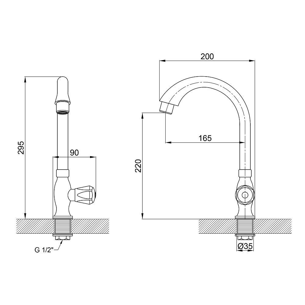 Монокран BW 269 Білий BRINEX