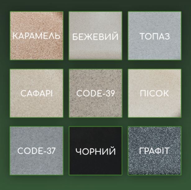 Мийка кухонна гранітна ELMY 7850 21см Чорна VIOR