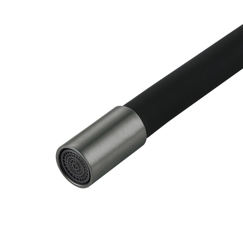 Змішувач для кухні Aria 015F3 Graphit PVD Black LIDZ