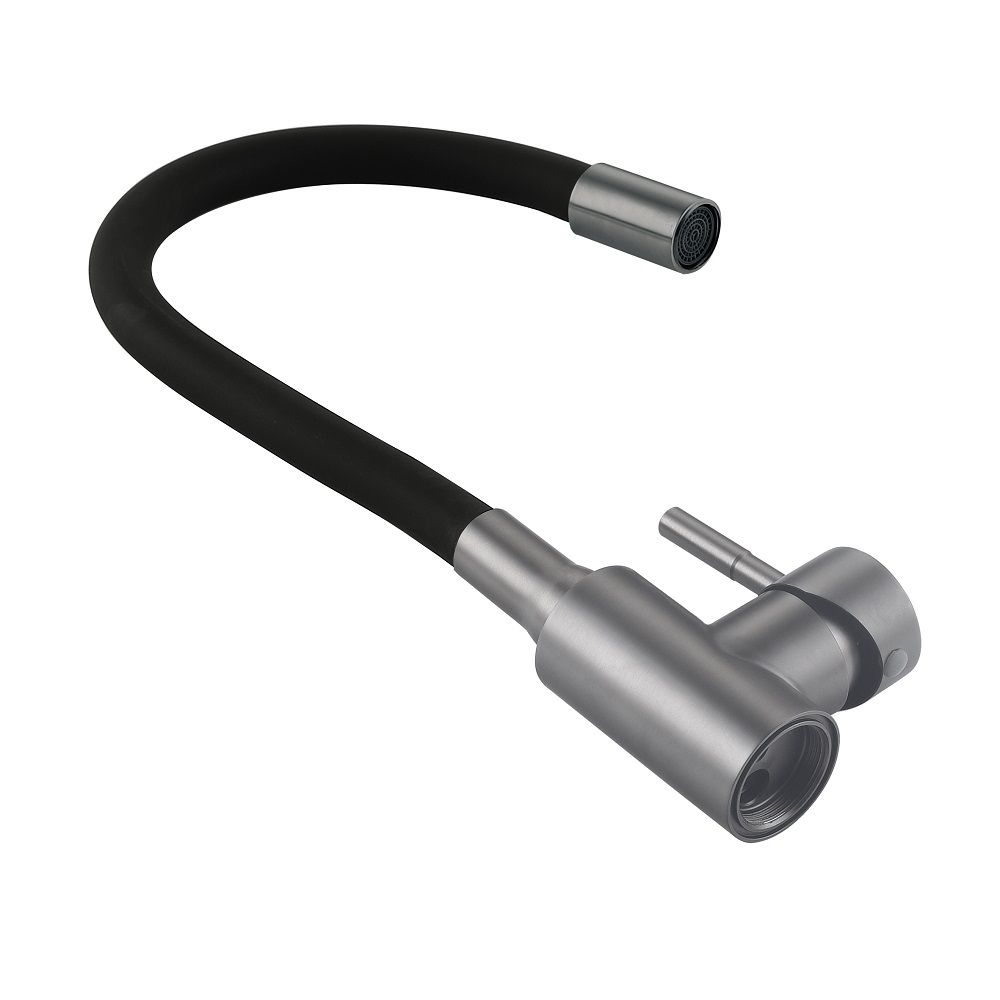 Змішувач для кухні Aria 015F3 Graphit PVD Black LIDZ