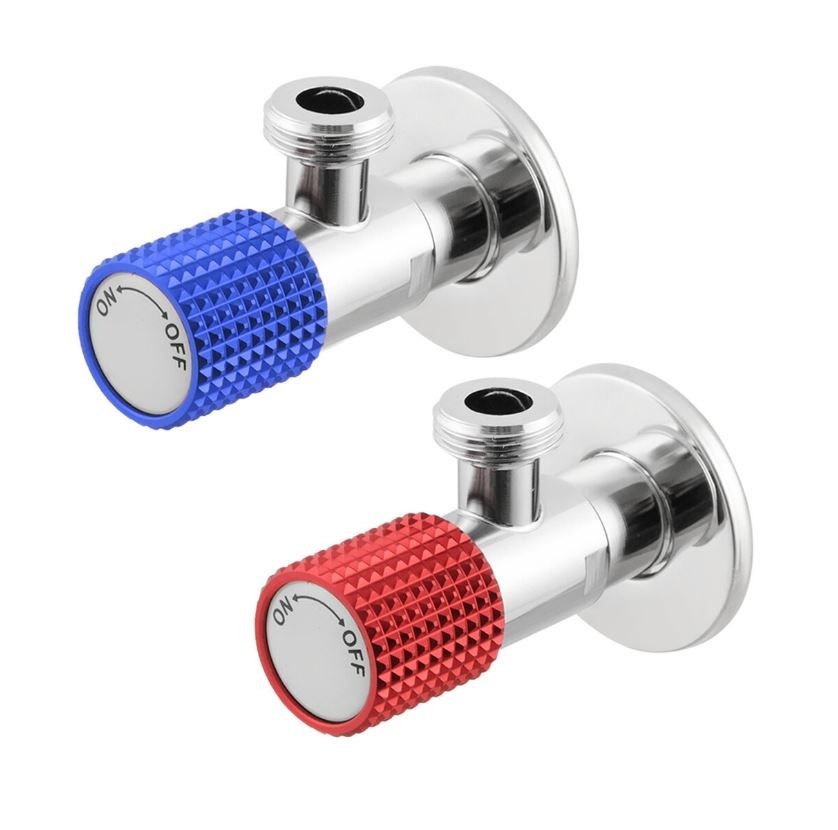 Кутовий кран 1\2"-1\2" пара VUBR2C Хром VENTA