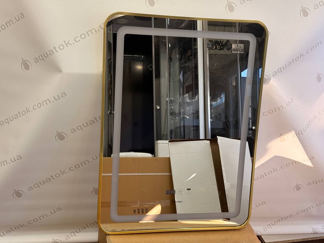 Дзеркало LED підсвіткою MOV3 6080 GOLD KRAFT