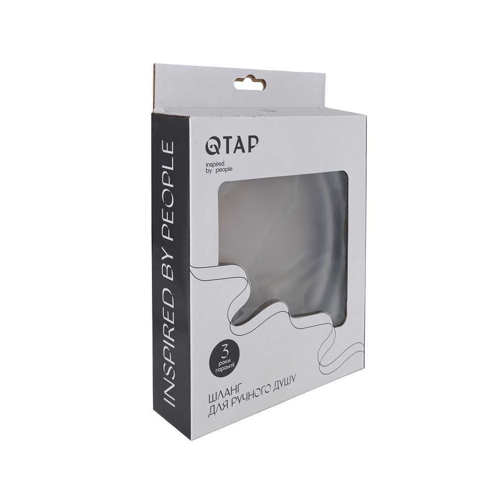 Hadice 1600ммQTHADPVC160G GRAFITE Грфіт QTAP
