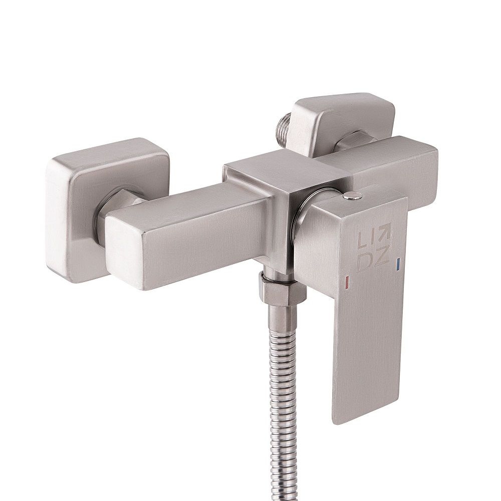 Змішувач для душа Kubis 010 (LDKUB010NKS28535) Satin LIDZ