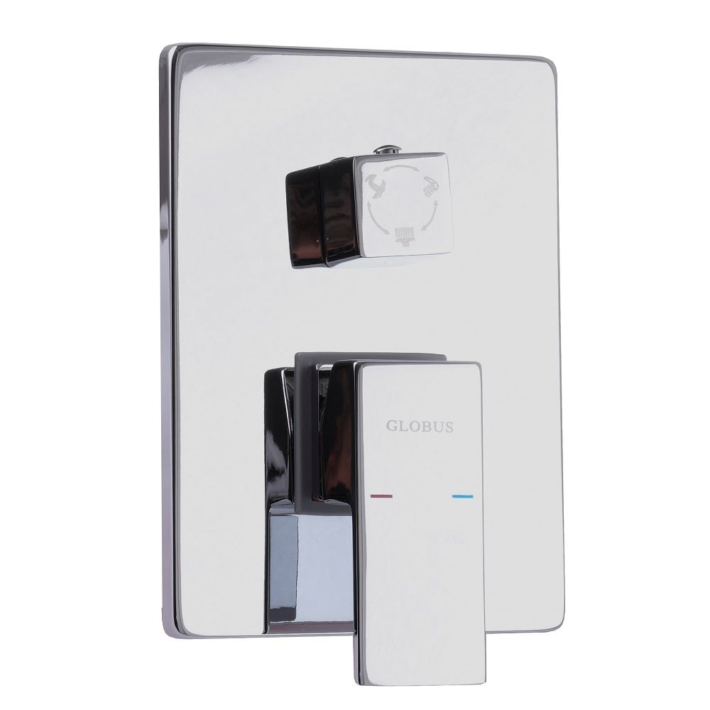 Душова система SMART GSM 305-00 вбудований на три споживача Хром Globus Lux