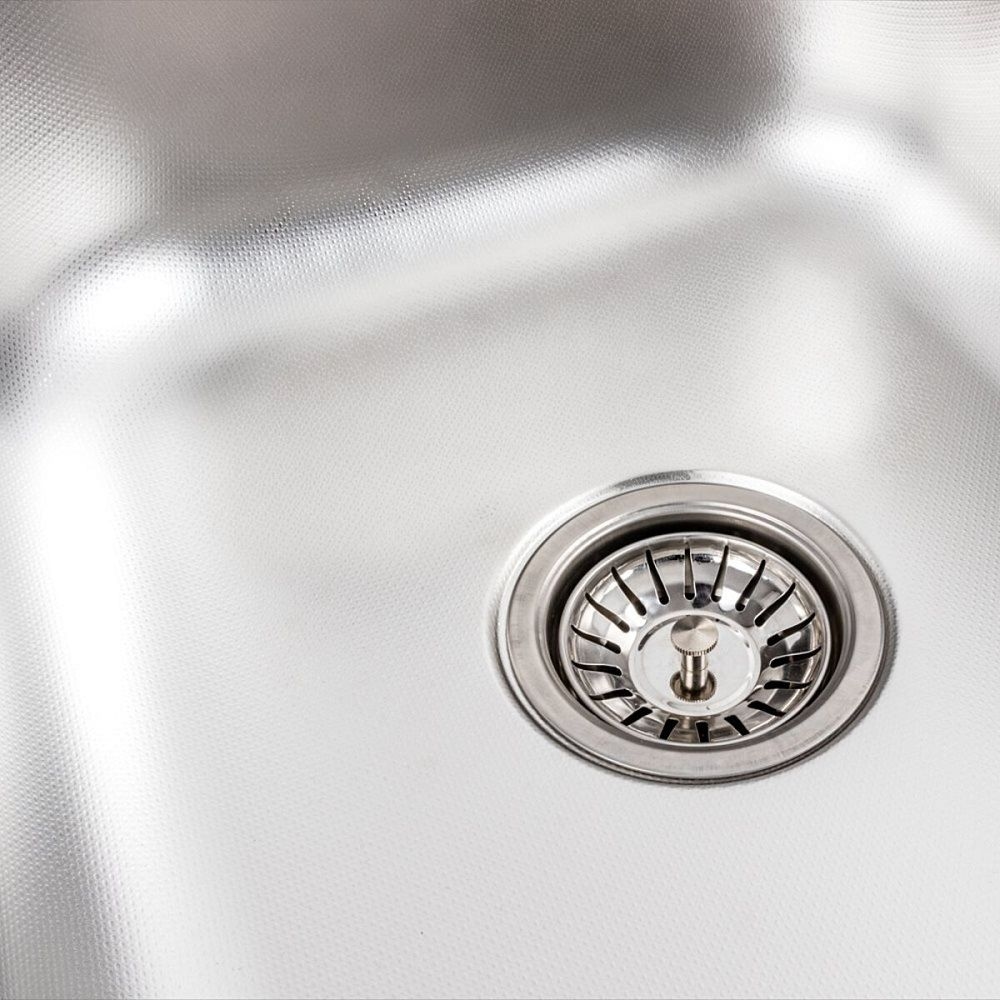 Мийка кухонна врізна 9550 (0,8\180мм) Decor PLATINUM