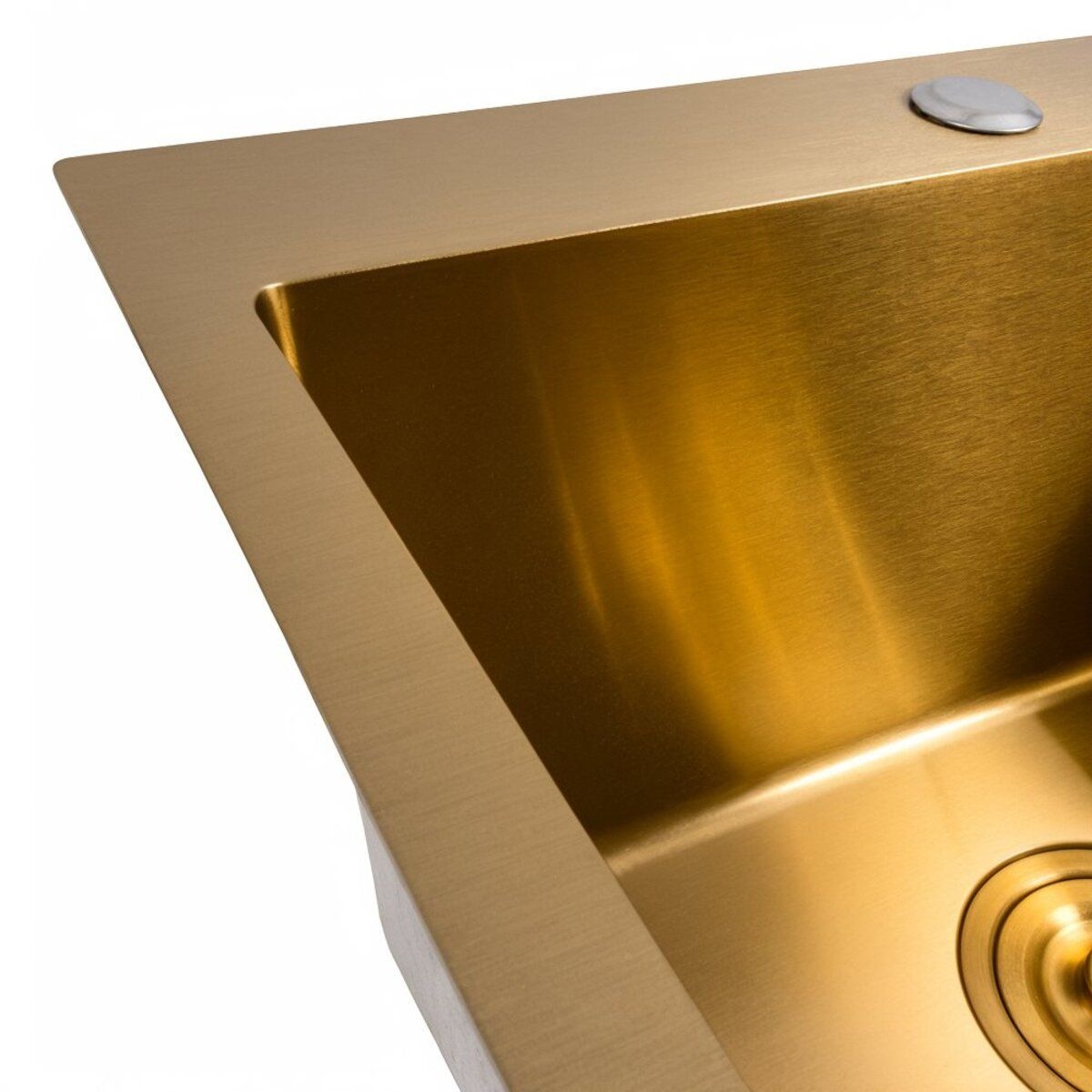 Мийка кухонна Handmade 5050 (3,0\0,8мм) PVD GOLD VALESO