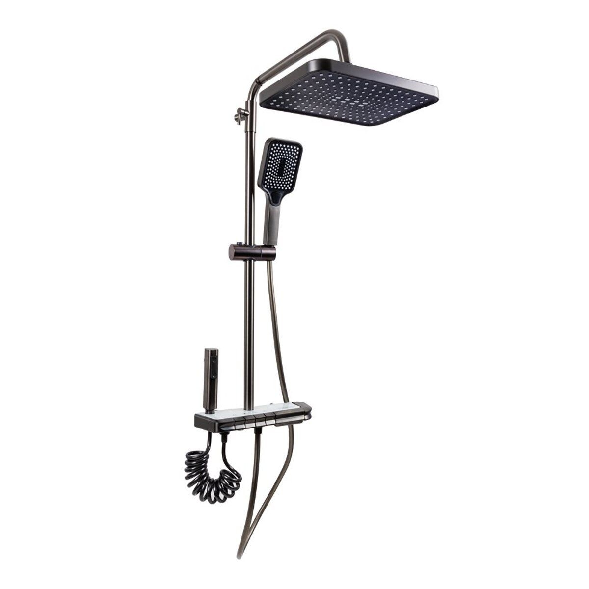 Душова система NKS078 з індікатором PVD Black VALESO
