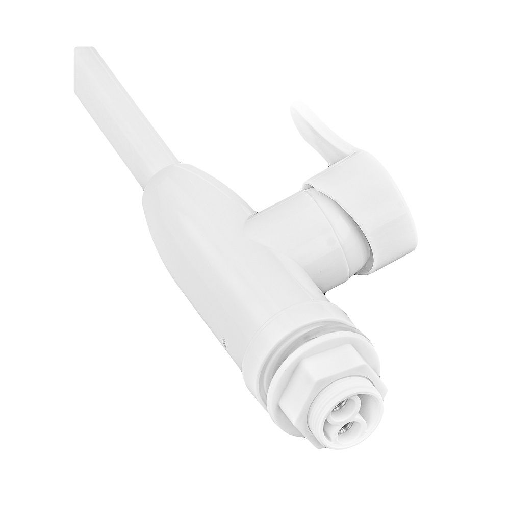 Змішувач для кухні Diego-011-B SET White (без підведення) Білий Plamix
