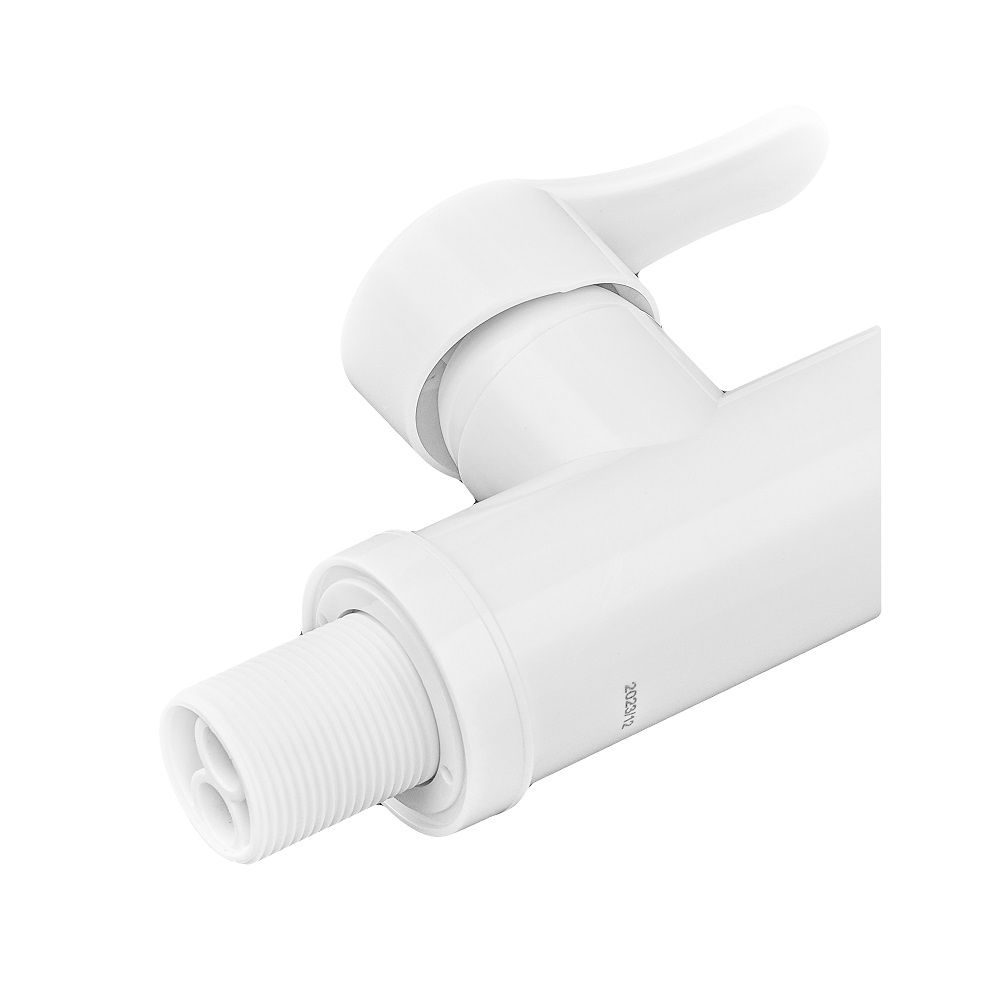 Змішувач для кухні Diego-011-B SET White (без підведення) Білий Plamix