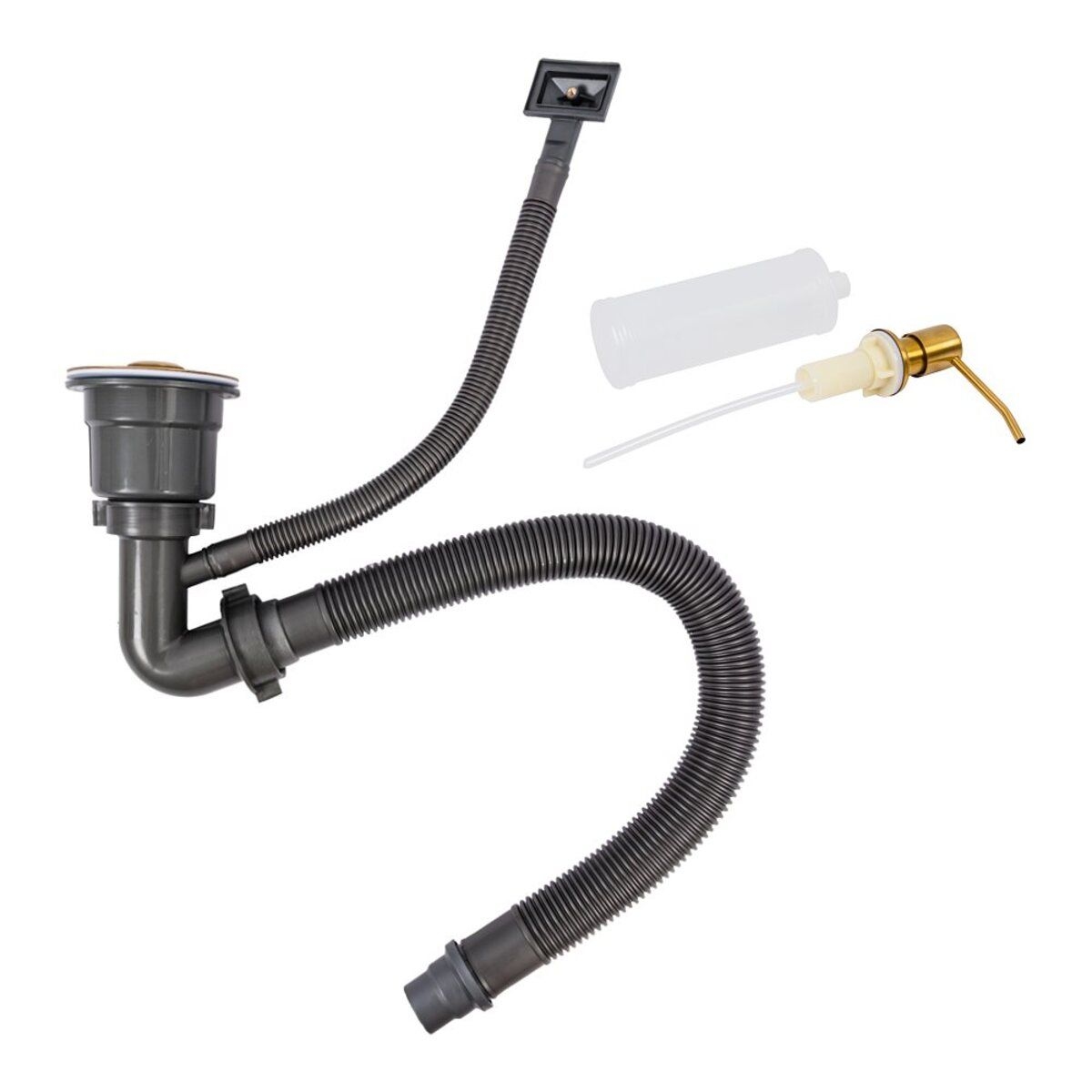 Мийка кухонна Handmade 6050 (3,0\0,8) PVD GOLD Decor VALESO