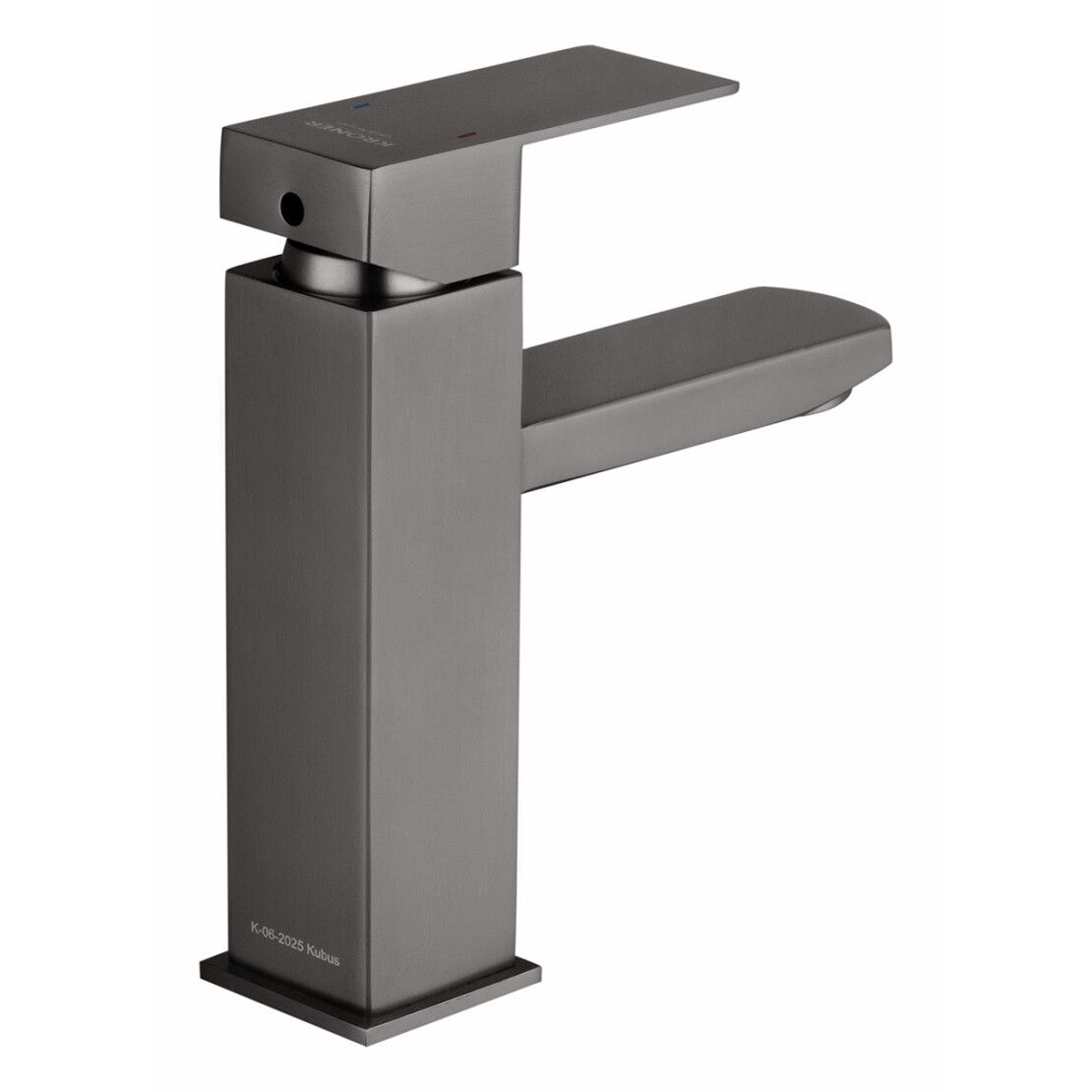Змішувач для раковини KRP Edelstahl Kubus-PVD010 PVD Black KRONER