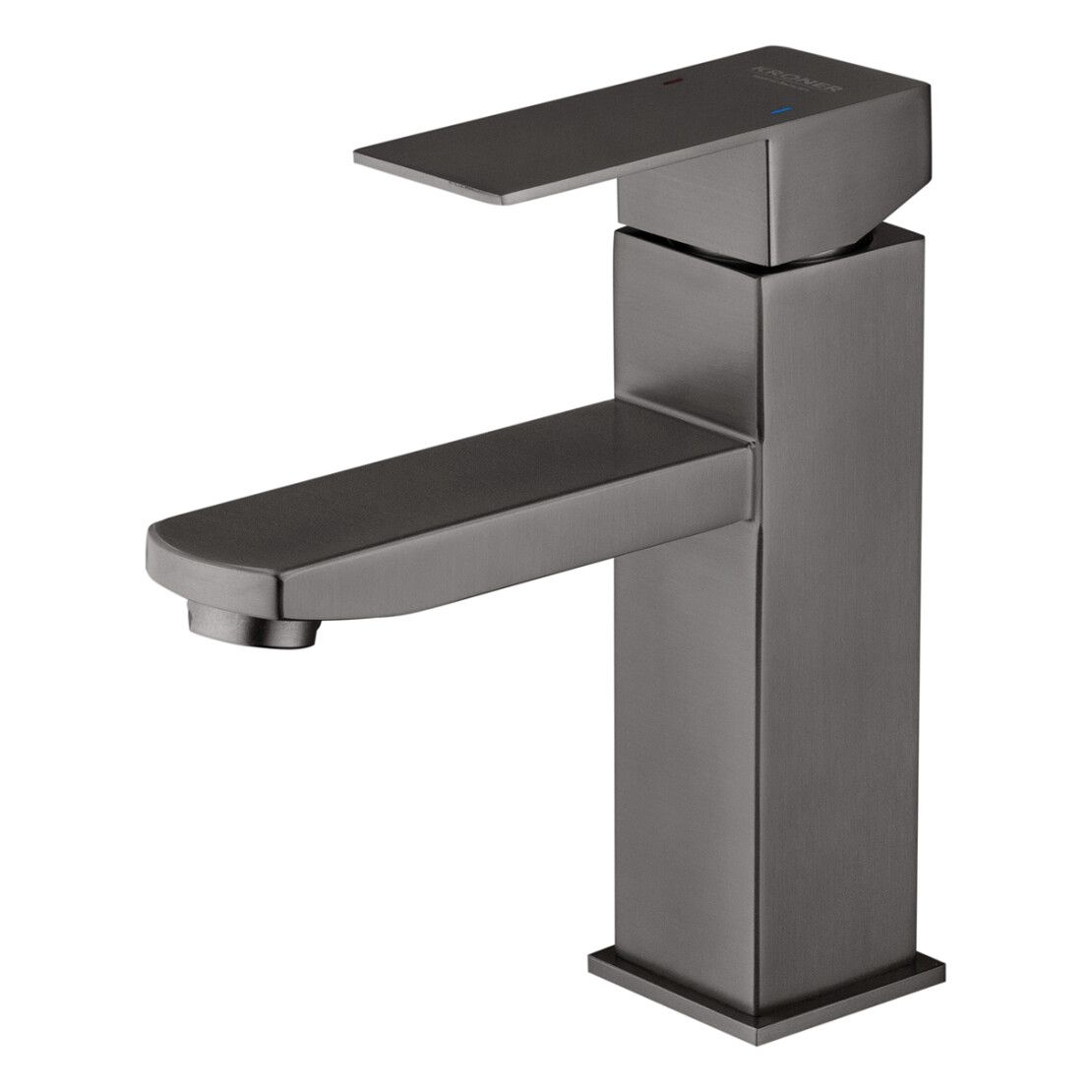 Змішувач для раковини KRP Edelstahl Kubus-PVD010 PVD Black KRONER