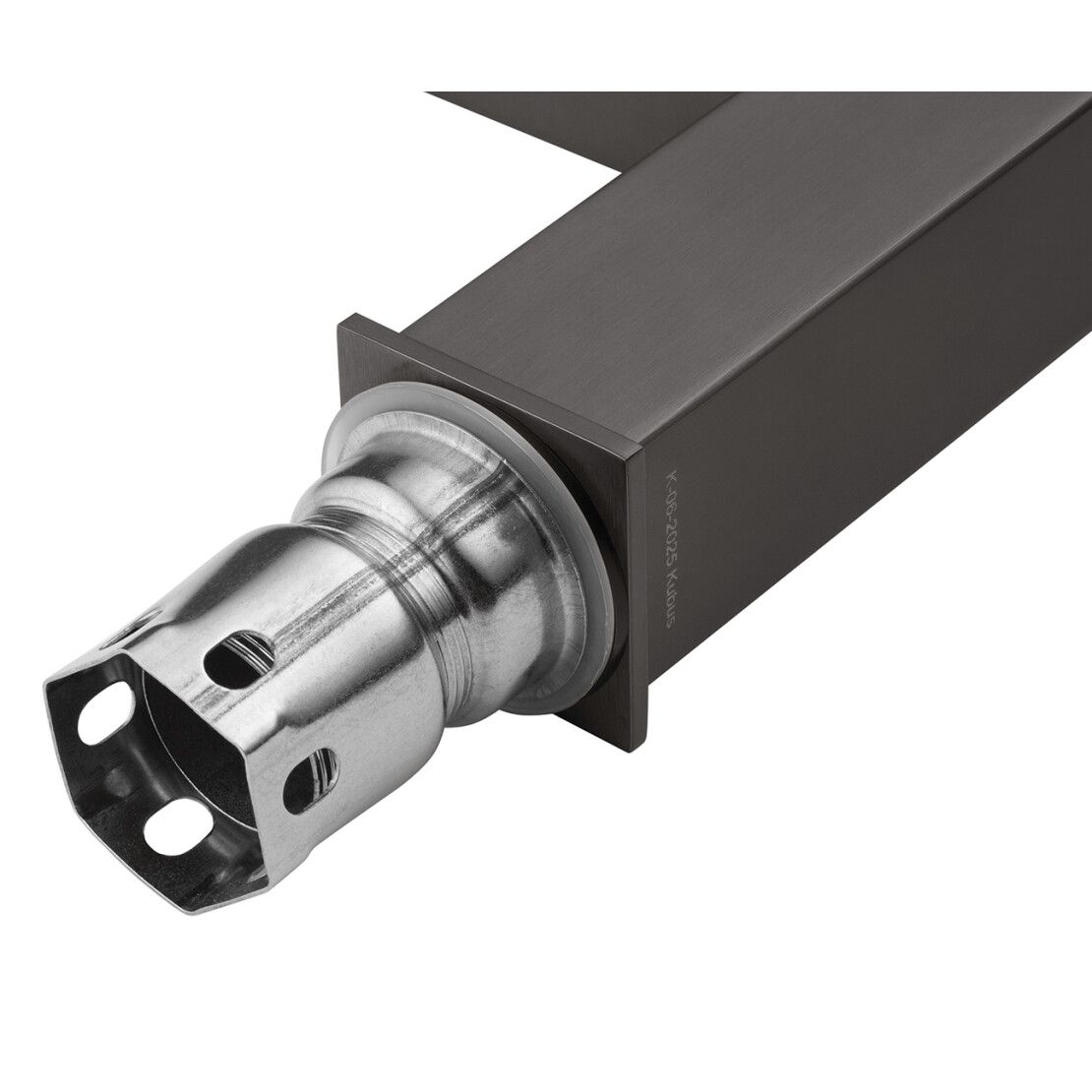 Змішувач для раковини KRP Edelstahl Kubus-PVD010 PVD Black KRONER
