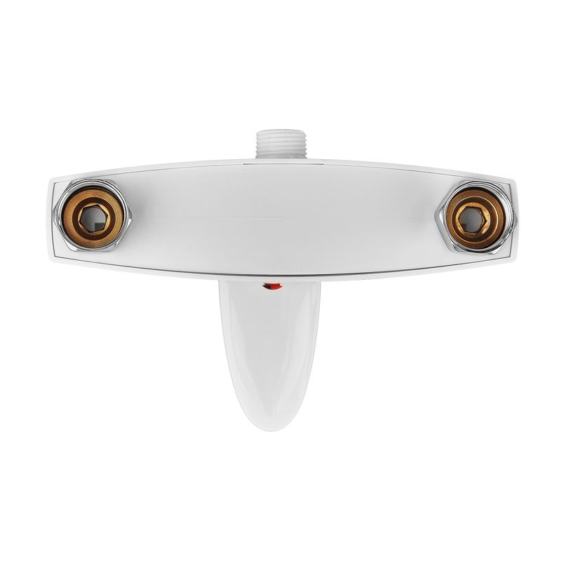 Змішувач для душа CEZAR-003 WHITE (без шланга,лійки та кронштейна) Білий Plamix