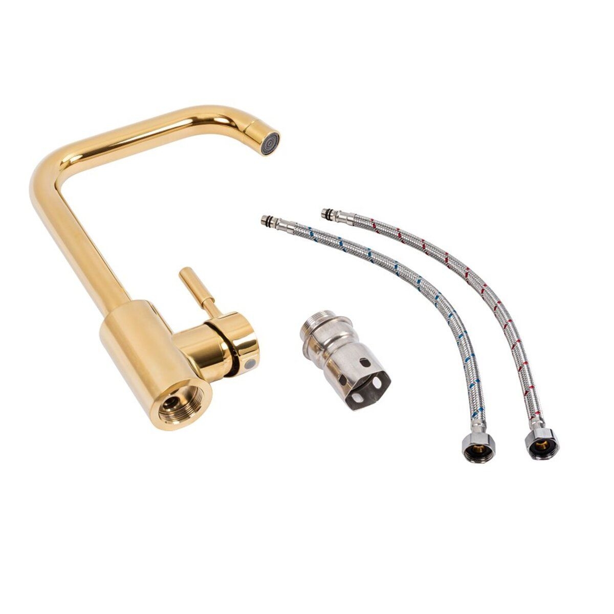 Змішувач для кухні NES-LL6 PVD GOLD VALESO